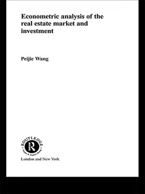 cover image of Econometric Analysis of the Real Estate Market and Investment